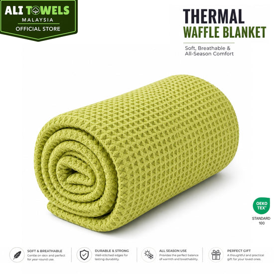 Premium Thermal Waffle Blanket