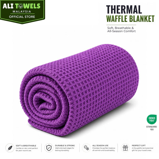 Premium Thermal Waffle Blanket