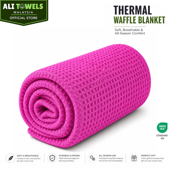 Premium Thermal Waffle Blanket