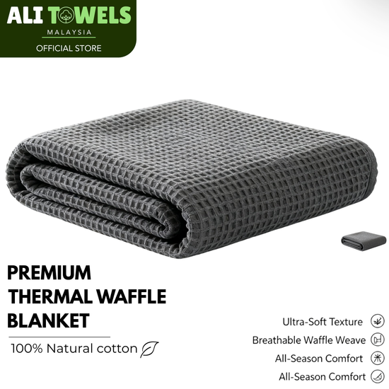 Premium Thermal Waffle Blanket