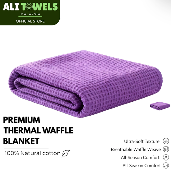 Premium Thermal Waffle Blanket