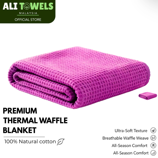 Premium Thermal Waffle Blanket