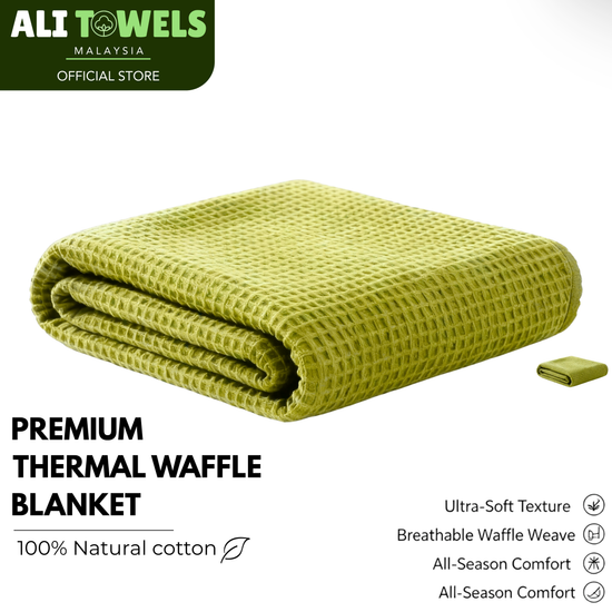 Premium Thermal Waffle Blanket