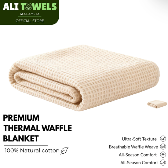 Premium Thermal Waffle Blanket
